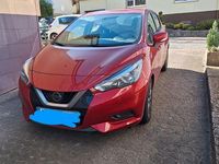 Gebraucht Nissan Micra Acenta 90 PS (66 kW) 2018 Rot Kleinwagen