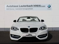 Gebraucht BMW 220 Sport Line 184 PS (135 kW) 2015 Weiß Cabrio
