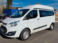 Gebraucht Ford Transit Custom 125 PS (91 kW) 2015 Weiß Van / Kleinbus