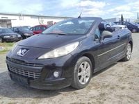 Gebraucht Peugeot 207 CC 109 PS (80 kW) 2009 Farbe schwarz obsidien Cabrio