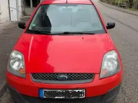 Gebraucht Ford Fiesta 75 PS (55 kW) 2008 Rot Kleinwagen