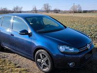 Gebraucht VW Golf VI 80 PS (58 kW) 2010 Blau Kleinwagen