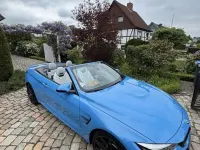 Gebraucht BMW M4 Cabriolet Competition Edition 450 PS (330 kW) 2017 Blau Cabrio