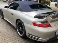 Gebraucht Porsche 996 360 PS (264 kW) 2002 Arktissilbermetallic Cabrio