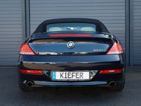 Gebraucht BMW 650 Cabriolet Sport Line 367 PS (269 kW) 2008 Monacoblau (a35) Cabrio