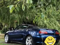 Używany MG F 120 KM (88 kW) 1999 Niebieski Kabriolet