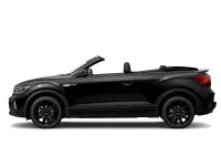 Gebraucht VW T-Roc Cabriolet R-line 150 PS (110 kW) 2023 Deep black perleffekt (schwarz) Cabrio