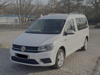 Gebraucht VW Caddy Maxi Family 102 PS (75 kW) 2017 Weiß Van / Kleinbus