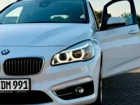 Gebraucht BMW 218 Gran Tourer Luxury Line 150 PS (110 kW) 2015 Weiß Van / Kleinbus