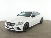Gebraucht Mercedes C220 AMG line 200 PS (147 kW) 2021 Weiß Coupé