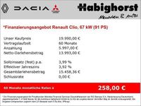 Neu Renault Clio V 91 PS (66 kW) 2025 Schwarz Limousine