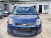 Gebraucht Ford Fiesta 80 PS (58 kW) 2008 Blau Kleinwagen