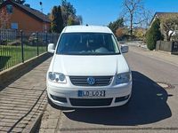 Gebraucht VW Caddy Maxi 105 PS (77 kW) 2010 Weiß Van / Kleinbus