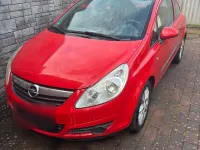 Gebraucht Opel Corsa 60 PS (44 kW) 2009 Rot Kleinwagen