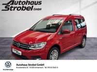 Gebraucht VW Caddy Comfortline 125 PS (91 kW) 2017 Kirschrot Van / Kleinbus