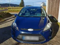 Gebraucht Ford Fiesta 60 PS (44 kW) 2010 Blau Kleinwagen