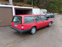 gebraucht Volvo 740 Turbo 2.3L Kombi Automatik rot H-Kennzeichen 3/1989