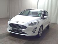 Gebraucht Ford Fiesta Titanium 125 PS (91 kW) 2019 Weiss Kleinwagen