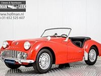 Usata Triumph TR3 1959 Rosso Cabrio