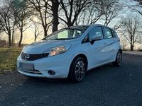 Gebraucht Nissan Note 80 PS (58 kW) 2015 Weiß Kleinwagen