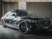Neu Mercedes S580 Premium Plus 537 PS (394 kW) 2026 Schwarz Limousine