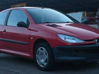 Gebraucht Peugeot 206 62 PS (45 kW) 2000 Rot Kleinwagen