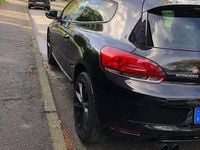 Second-hand VW Scirocco 200 CP (147 kW) 2008 Negru Coupe
