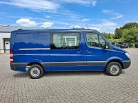 Gebraucht Mercedes Sprinter 129 PS (94 kW) 2009 Vandablau