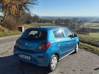 Gebraucht Mitsubishi Space Star 71 PS (52 kW) 2017 Blau Kleinwagen