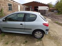 gebraucht Peugeot 206 Automatik mit AHK bj 2002