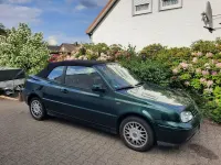 Gebraucht VW Golf Cabriolet 101 PS (74 kW) 1999 Grün Cabrio