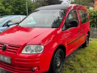 Gebraucht VW Caddy Life 105 PS (77 kW) 2004 Rot Van / Kleinbus