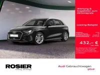 Gebraucht Audi A3 S-Line 150 PS (110 kW) 2022 Schwarz / mythosschwarz Limousine