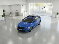 Gebraucht Skoda Superb SportLine 200 PS (147 kW) 2023 Blau Kombi