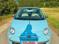 Gebraucht Fiat 500 Lounge 69 PS (50 kW) 2013 Blau Kleinwagen
