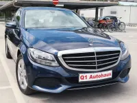 Gebraucht Mercedes C180 Exclusive 156 PS (114 kW) 2016 Cavansitblau  metalliclack Limousine