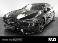 Gebraucht Mercedes CLA200 AMG 163 PS (119 kW) 2024 Unilack nachtschwarz Coupé