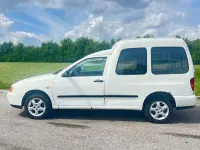 Gebraucht VW Caddy 64 PS (47 kW) 2002 Weiß Van / Kleinbus