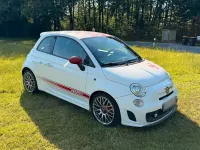 Gebraucht Fiat 500 Abarth 135 PS (99 kW) 2010 Weiß Kleinwagen
