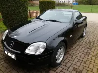 Gebraucht Mercedes SLK200 136 PS (100 kW) 1999 Schwarz Cabrio
