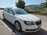 Gebraucht Skoda Superb Exclusive 140 PS (102 kW) 2013 Weiß Kombi