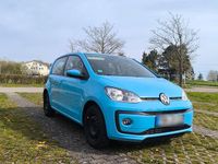 Second-hand VW up! 60 CP (44 kW) 2018 Albastru Hatchback