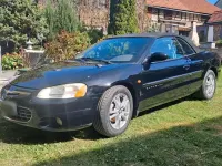 Second-hand Chrysler Sebring Cabriolet 120 CP (88 kW) 2001 Negru Cabrio