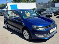 Gebraucht VW Polo Comfortline 86 PS (63 kW) 2010 Shadow blue metallic Kleinwagen