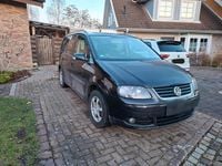 Gebraucht VW Touran 105 PS (77 kW) 2004 Schwarz Van / Kleinbus