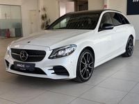 Gebraucht Mercedes C200 AMG 184 PS (135 kW) 2019 Weiß Limousine