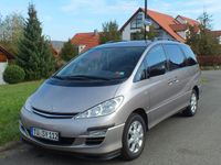 Gebraucht Toyota Previa 116 PS (85 kW) 2003 Silber metallic Van / Kleinbus