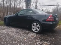 Gebraucht Mercedes SLK230 197 PS (144 kW) 2000 Schwarz Cabrio