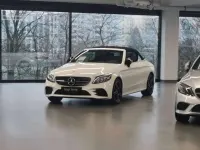 Gebraucht Mercedes C200 AMG line 160 PS (117 kW) 2019 Weiß Cabrio