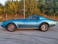 Gebraucht Corvette C3 241 PS (177 kW) 1973 Blau